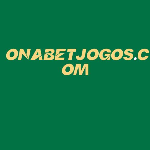 Logo da ONABETJOGOS